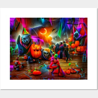Halloween Art Posters and Art